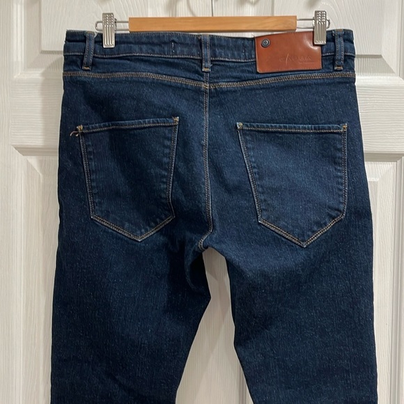 GABBA Rey Slim Fit Dark Denim Jeans - Picture 8 of 16